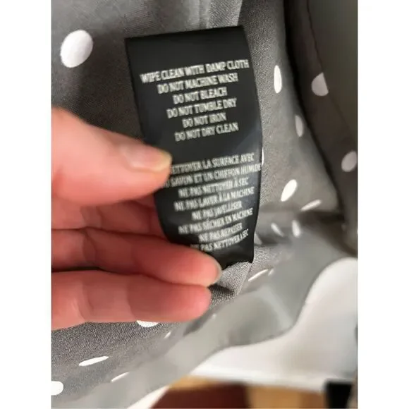 Blanknyc gray faux leather motorcycle jacket size small long sleeve - Picture 4 of 4